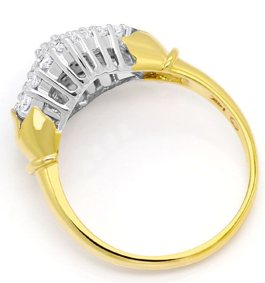 Foto 3 - Sehr dekorativer Diamant-Goldring 1,10 Carat Brillanten, S4802